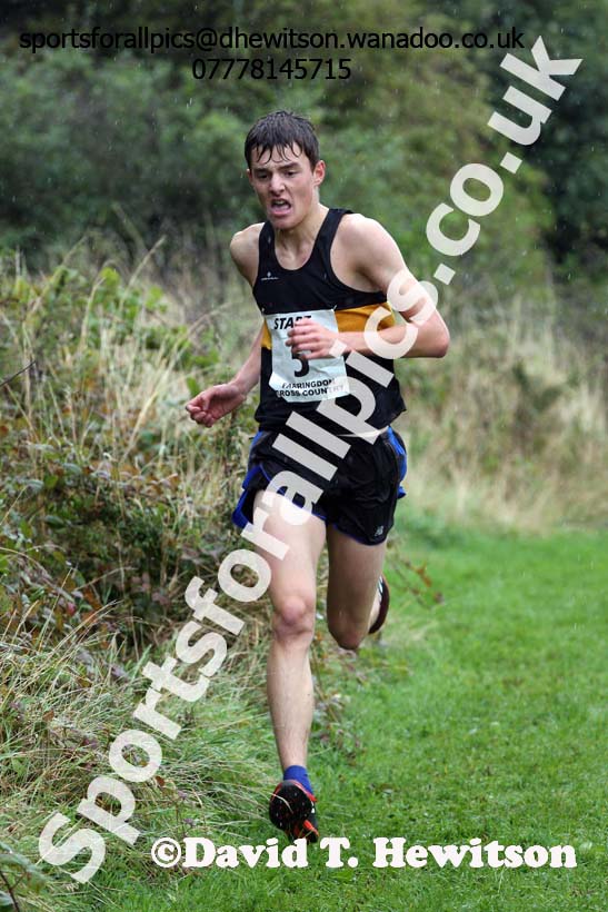 Senior mens relay, Sunderland Harriers Open Cross Counry, Farringdon Park, Sunderland. Photo: David T. Hewitson/Sports for All Pics